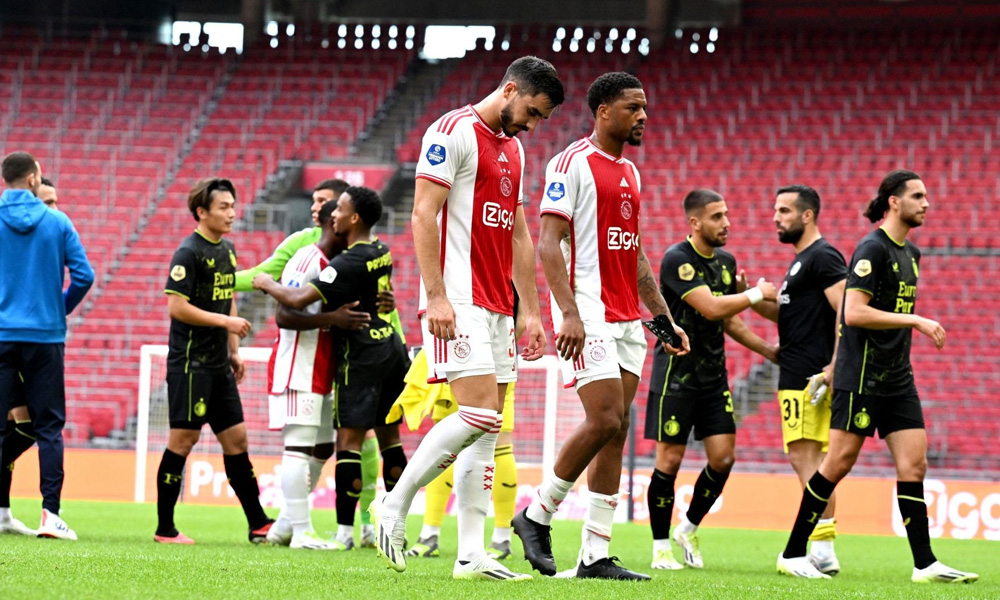 Fin du match Ajax-Feyenoord