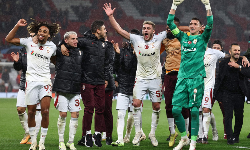 Brillante victoire de Galatasaray en Ligue des Champions contre Manchester United à domicile