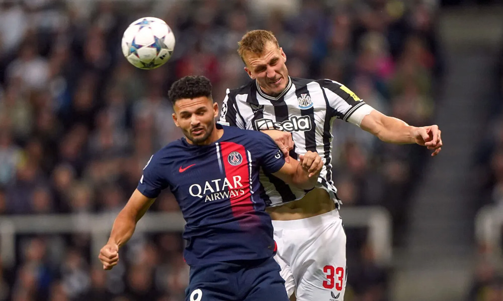 Newcastle nettement supérieurs au PSG