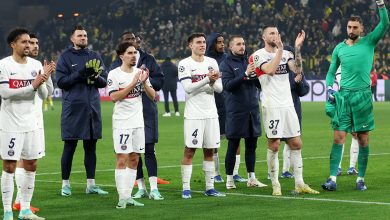 Qualification du Paris St-Germain aux 8ème de finale